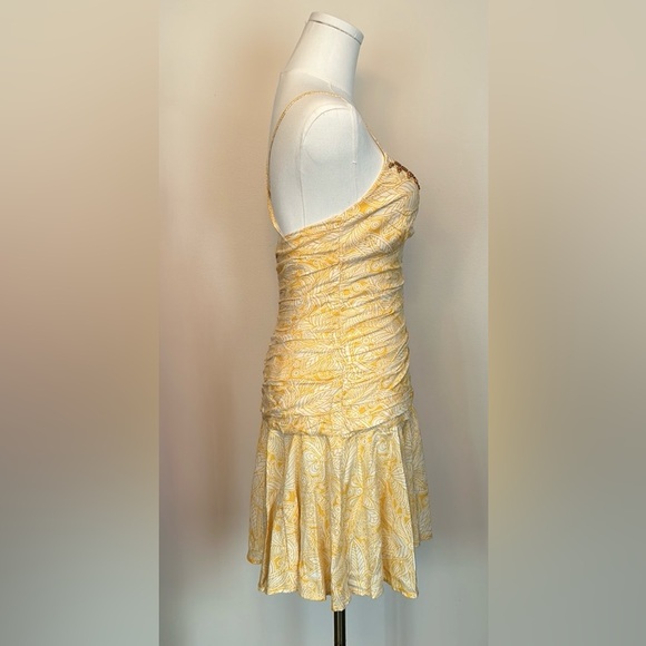 Zara Yellow Spaghetti Strap Dress - Picture 7 of 11